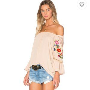Vava by Joy Han Kacie Off Shoulder Floral Top M